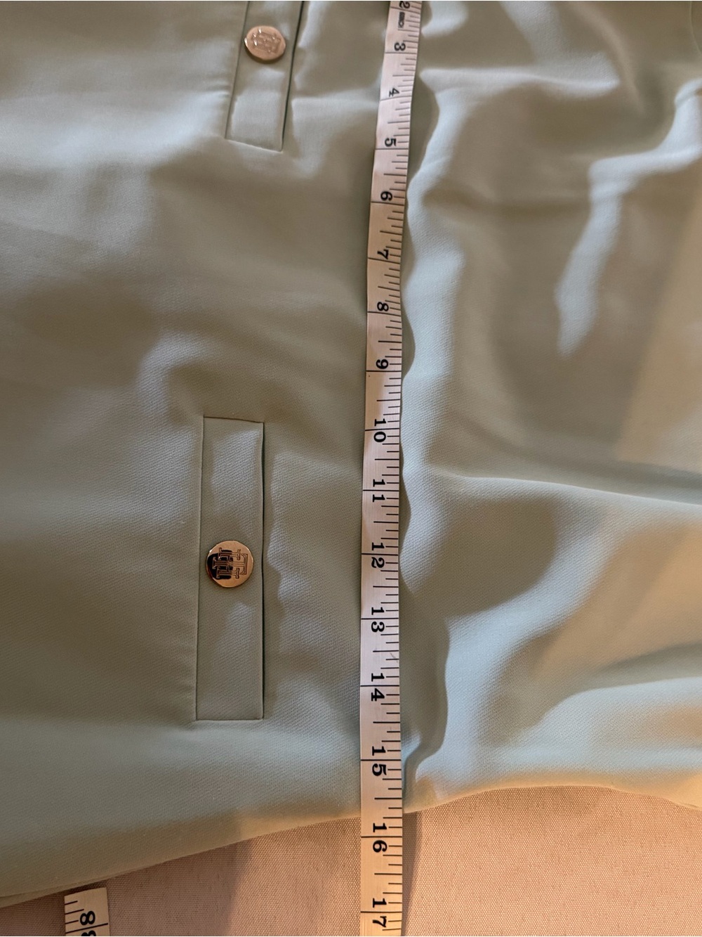 Tommy Hilfiger Sleeveless Pleated-Hem Dress in Light Mint - Picture 5 of 6